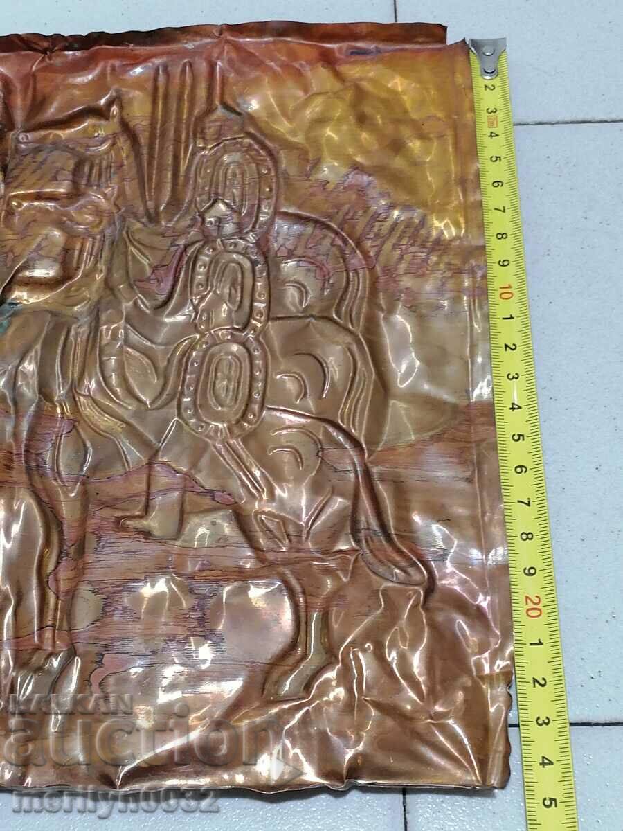 Delivery of Wrought copper copper panel 1300 years Veliko Tarnovo copper Delivery of Wrought copper copper panel 1300 years Veliko Tarnovo copper