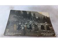 Пощенска картичка Селянки изъ околността на Чамъ-Кория 1932