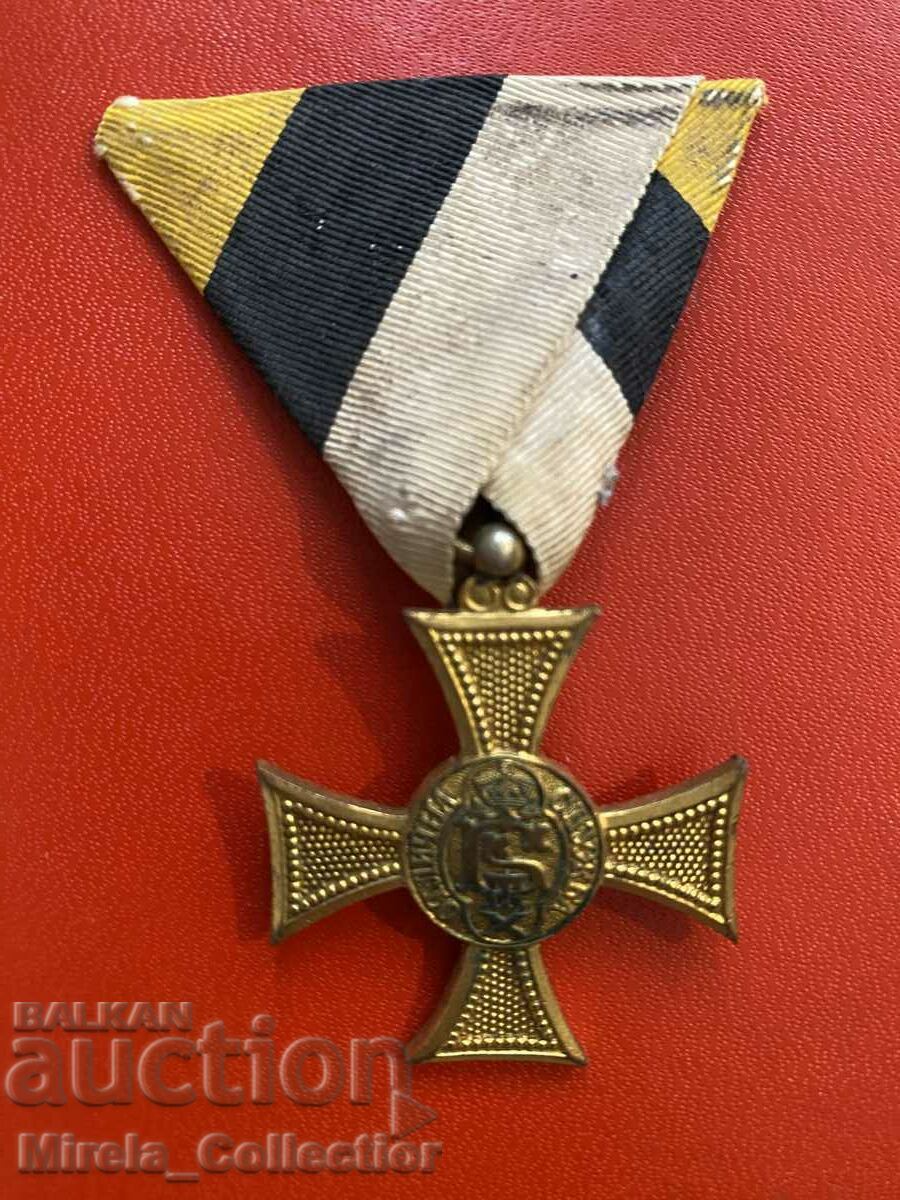 Comandă cruce cu medalii pentru 10 X ani de servicii excelente Boris III
