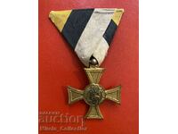 Comandă cruce cu medalii pentru 10 X ani de servicii excelente Boris III