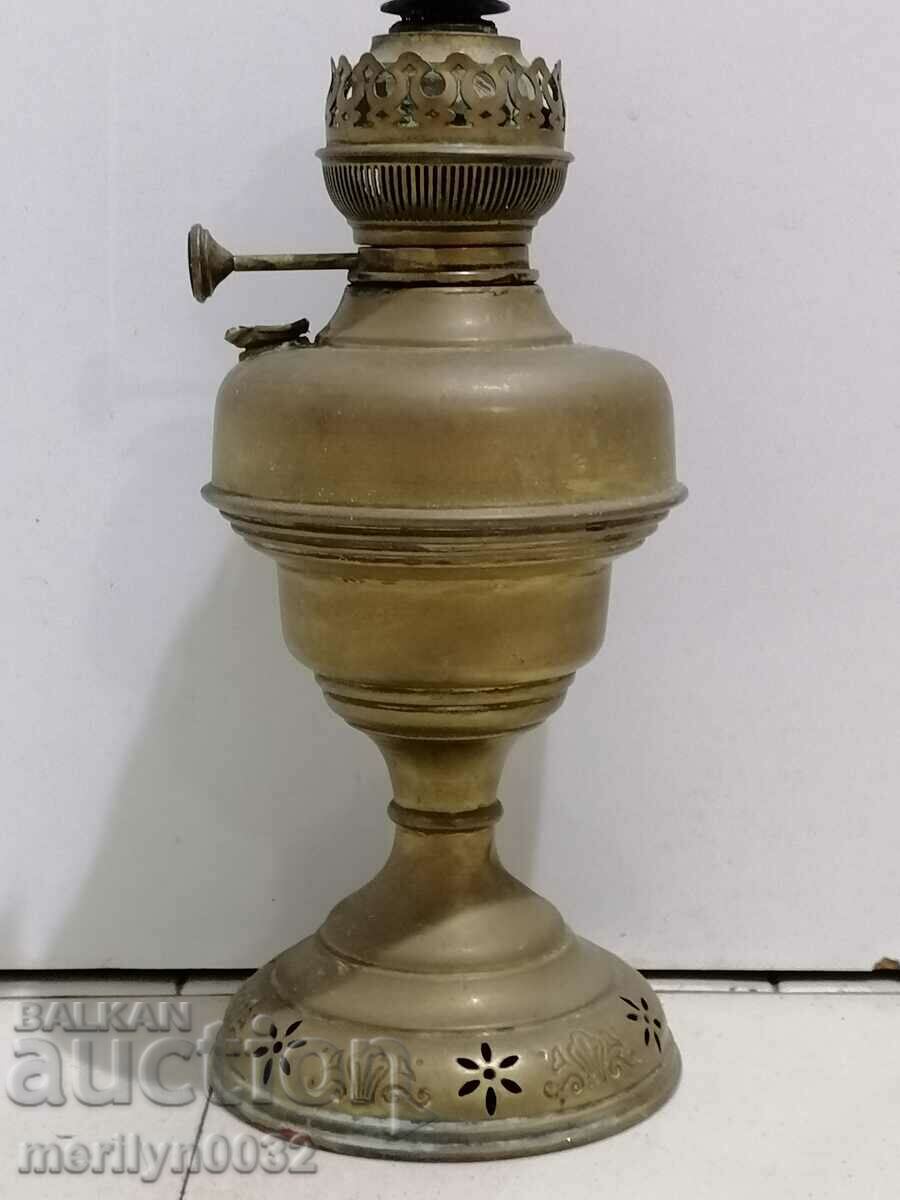Late 19th century gas lamp