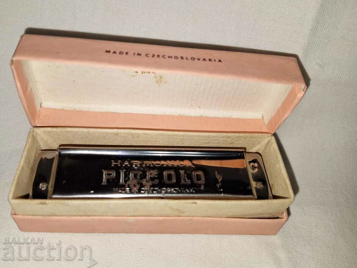 Licitație Veche armonică--Piccolo--Cehoslovacia Licitație Veche armonică--Piccolo--Cehoslovacia