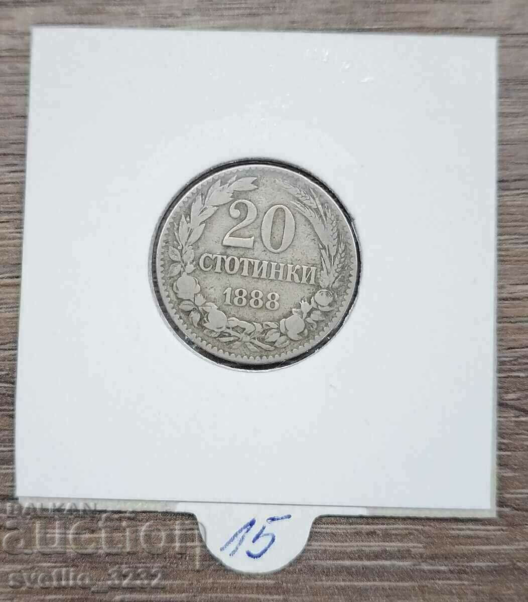 20 cents 1888