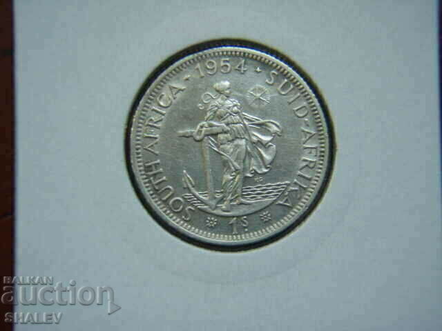 1 Σελίνι 1954 Νότια Αφρική (Νότια Αφρική) - VF/XF 1 Σελίνι 1954 Νότια Αφρική (Νότια Αφρική) - VF/XF