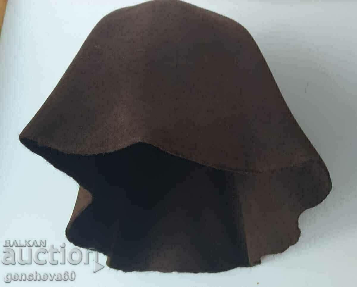 Retro Cone Hat made of wool rabbit felt - 7
