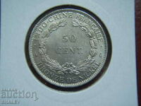 50 centi. 1946 Indochina Franceză - Unc