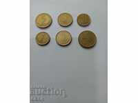 Κέρματα 1, 2 και 5 λεπτών 1999