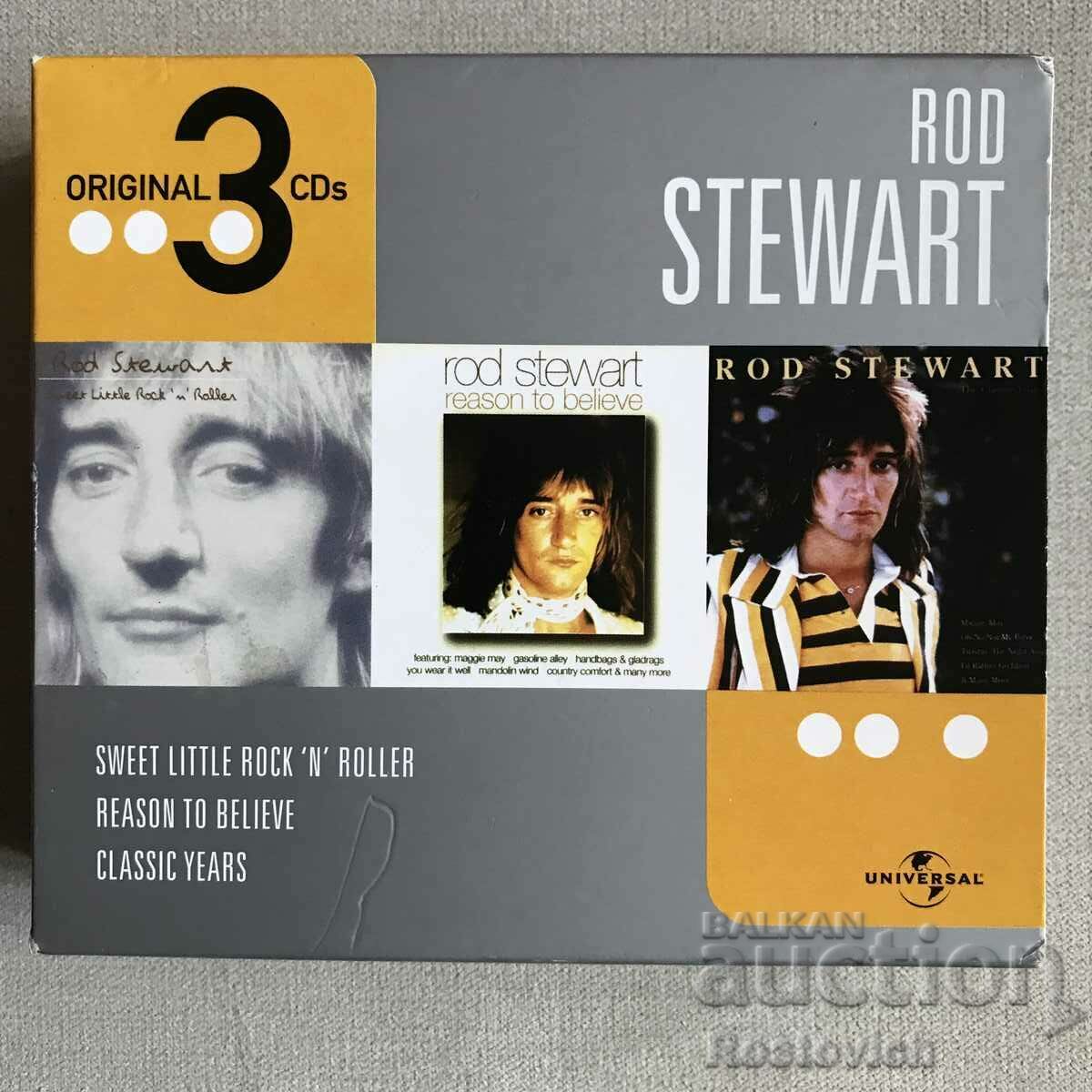 Rod Steward , original 3 CD.