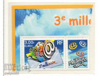2000. France. Greeting stamps for the new millennium.