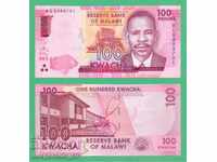 (¯`'•.¸ MALAWI 100 Kwacha 2017 UNC ¸.•'´¯)