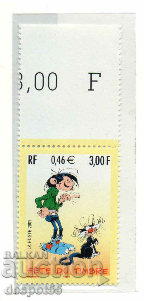 2001. Γαλλία. Ημέρα γραμματοσήμων.