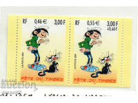 2001. Franţa. Ziua timbrului poștal.