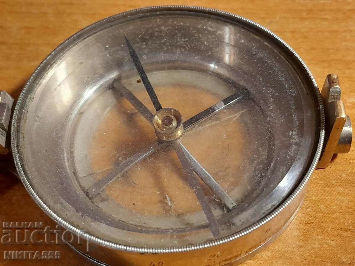 Delivery of Old French military compass