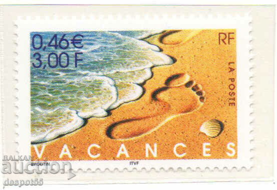 2001. France. Congratulatory stamp.