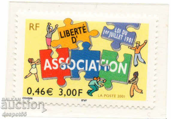 2001 Franța. 100. Dreptul de a infiinta societati (lege)