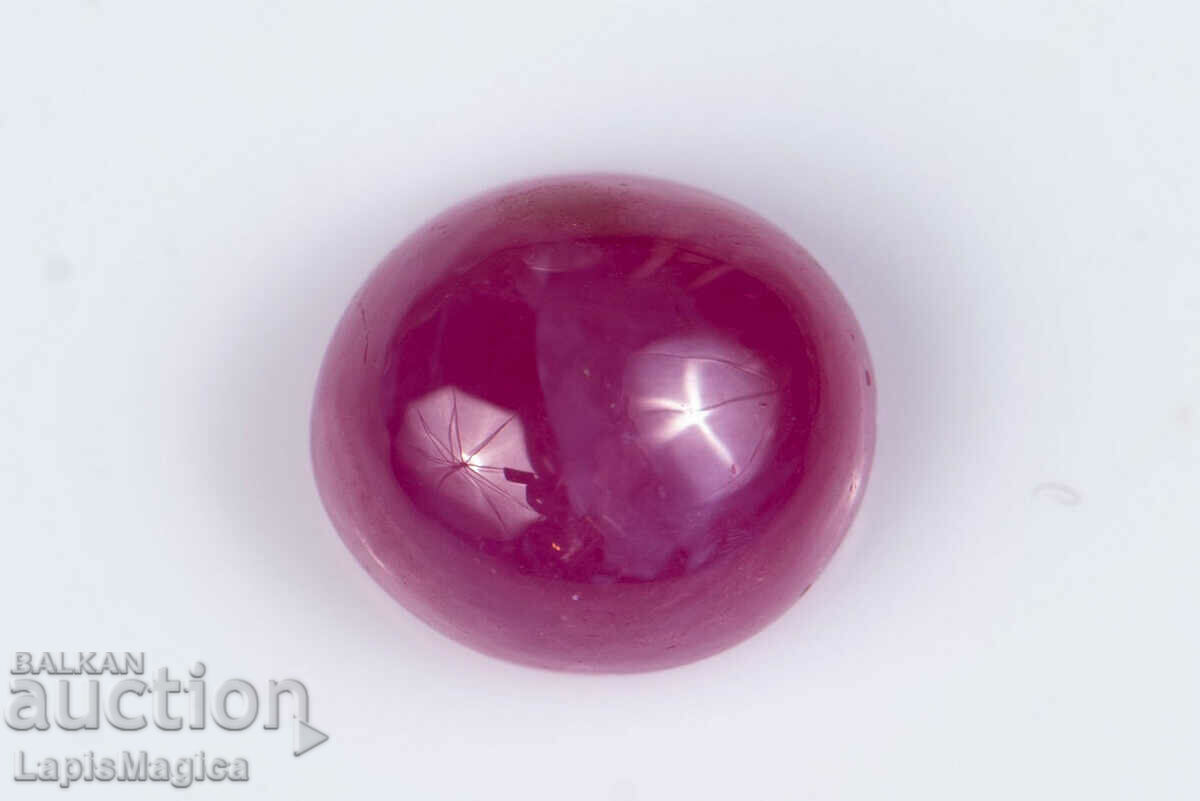 Pink ruby 2.25ct only heated oval cabochon #3