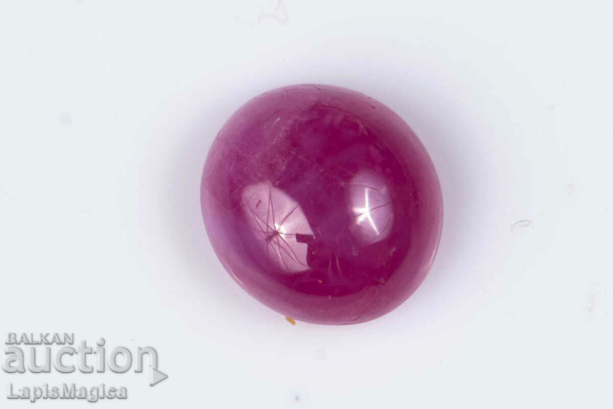 Pink ruby 2.05ct only heated oval cabochon #4