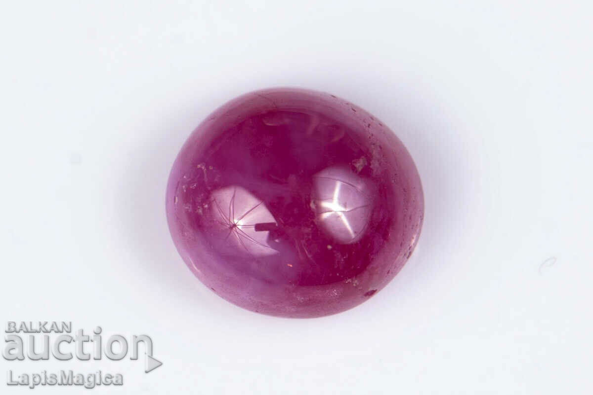 Pink ruby 2.05ct only heated oval cabochon #5