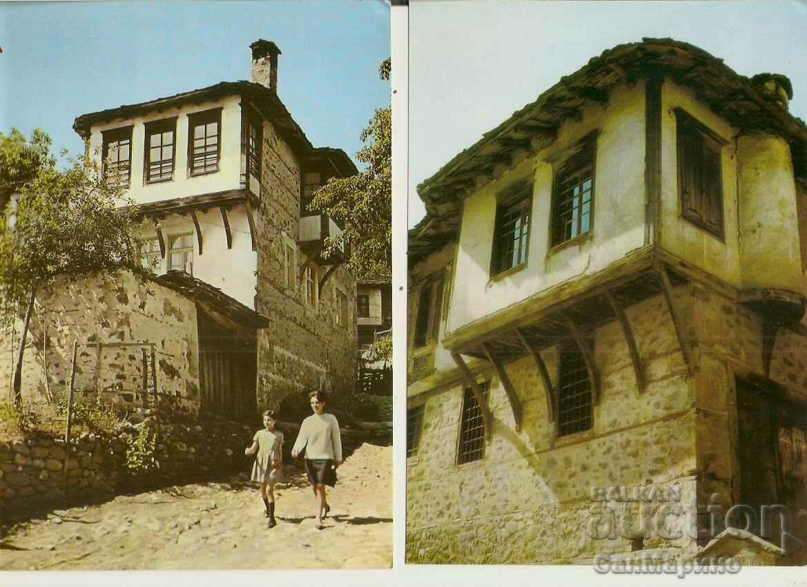 Auction  Card Bulgaria Album Rhodope houses*