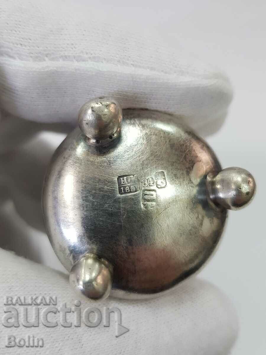 Cupa rusă de vodcă imperială de argint 1887 - 7