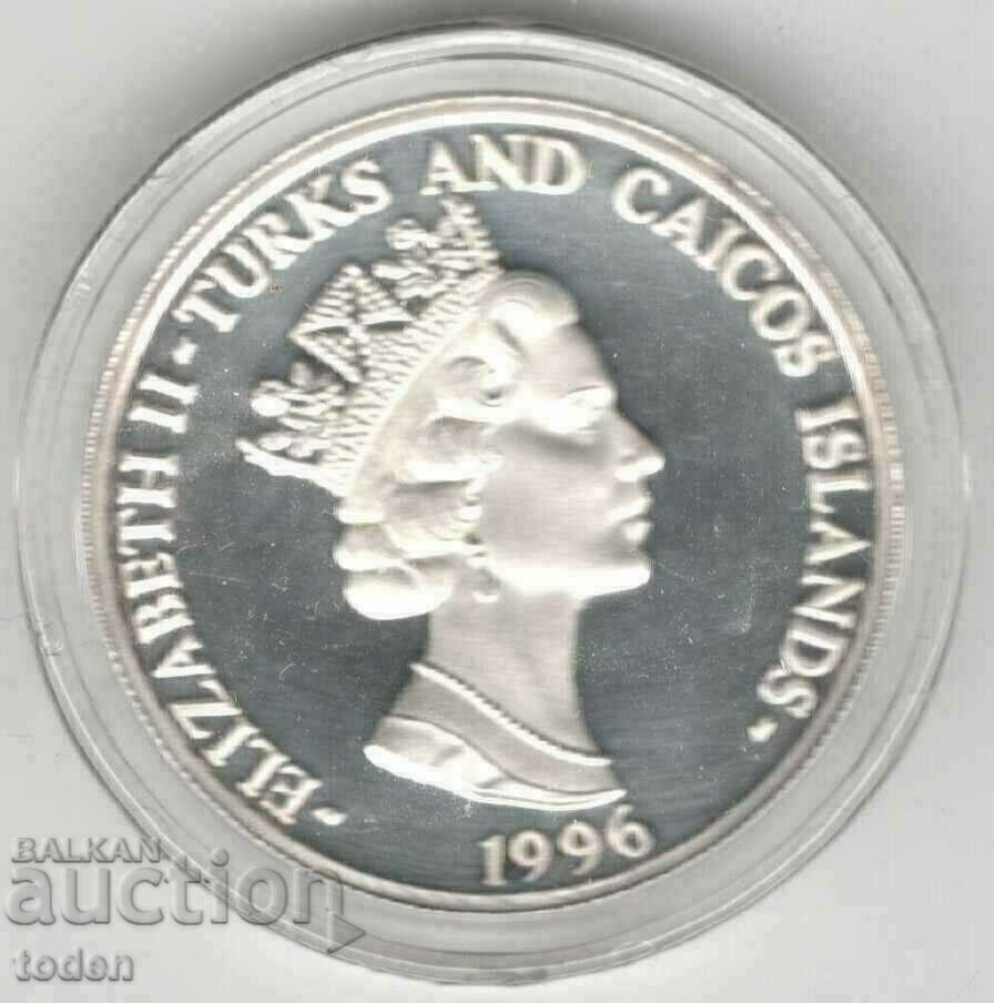 Παράδοση Turks and Caicos-5 Dollars-1996-KM# 147-The Flying Scotsman