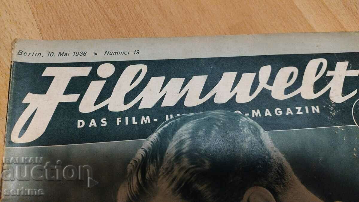 Auction German Magazine 1936 Auction German Magazine 1936