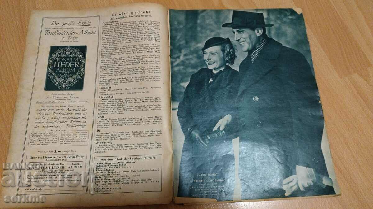 Delivery of German Magazine 1936 Delivery of German Magazine 1936