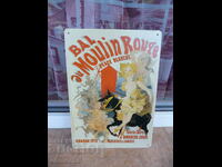 Metal Sign Miscellaneous Moulin Rouge Cabaret Bar Don erotic