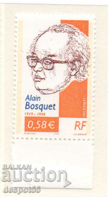 2002. Franţa. Poetul Alain Bosquet.