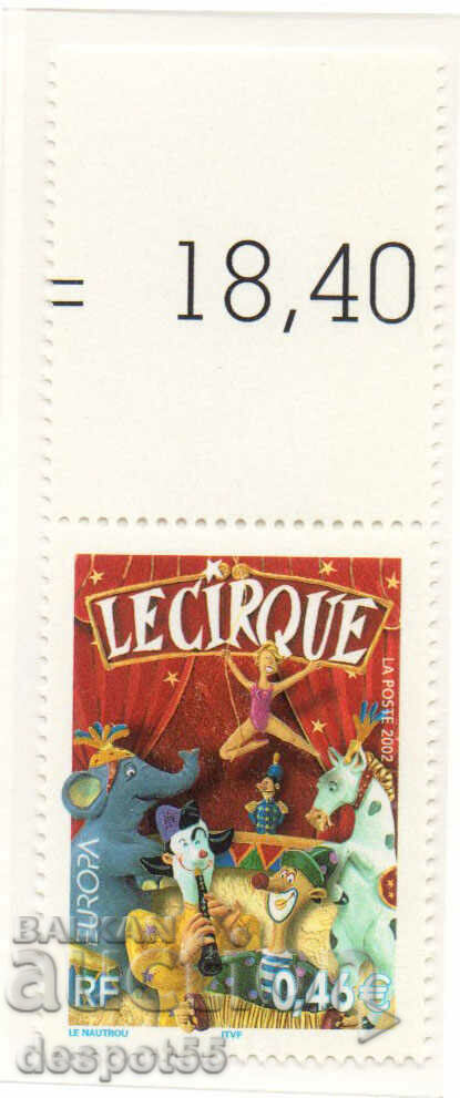 2002. Franţa. Europa - La circ.