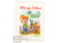 2002. Франция. Ден на пощенската марка.