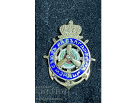 old Royal badge Union of Bulgarian Sailors