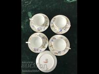 Cups and saucers -