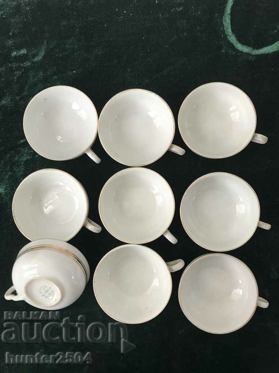 Cups - height, 3 cm/7 cm, size - 9 pcs
