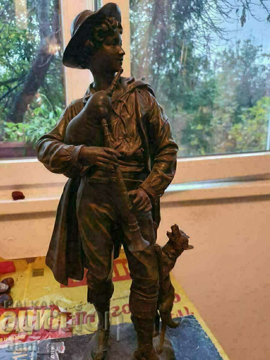 Auction Copper figure unique Auction Copper figure unique