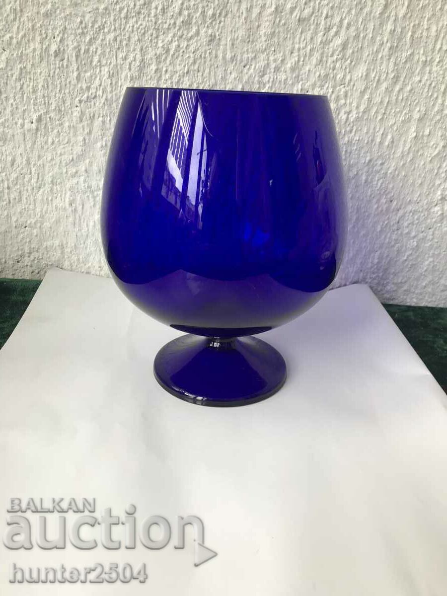Bowl, vase, glass - 22/13 cm