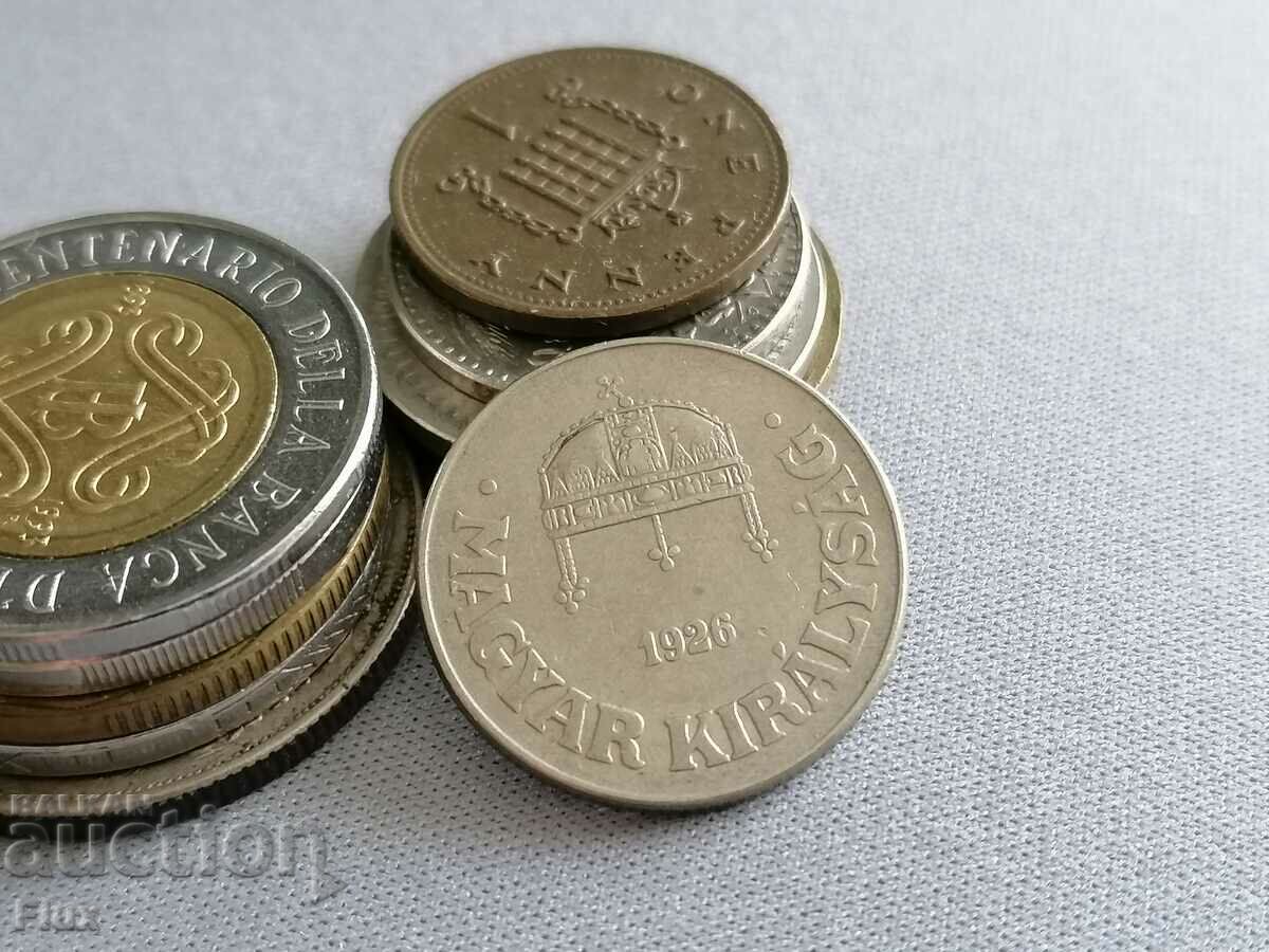 Coin - Hungary - 50 Fillers | 1926 with price 8.50 BGN | € 4.35