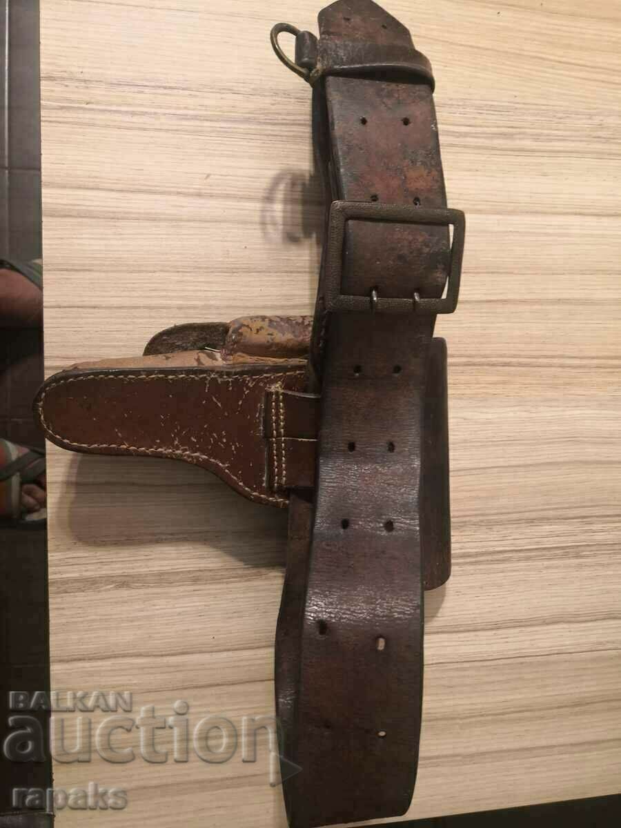 Auction VSV. Walther PP pistol belt and holster Auction VSV. Walther PP pistol belt and holster