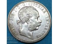 Austria 1 Florin 1873 Franz Joseph silver - rare and expensive