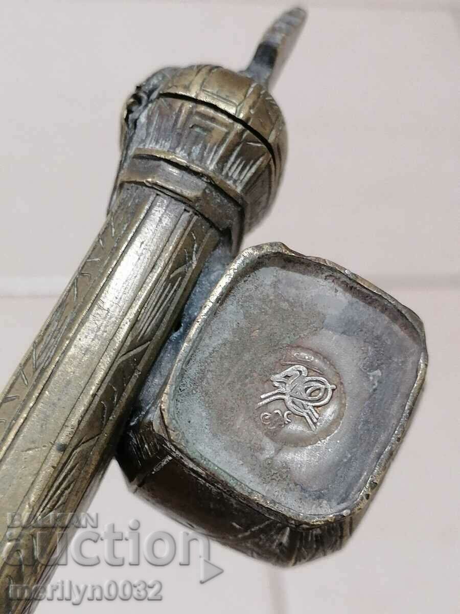 Auction Ottoman divit devit inkwell early 19th in ORIGINAL Auction Ottoman divit devit inkwell early 19th in ORIGINAL