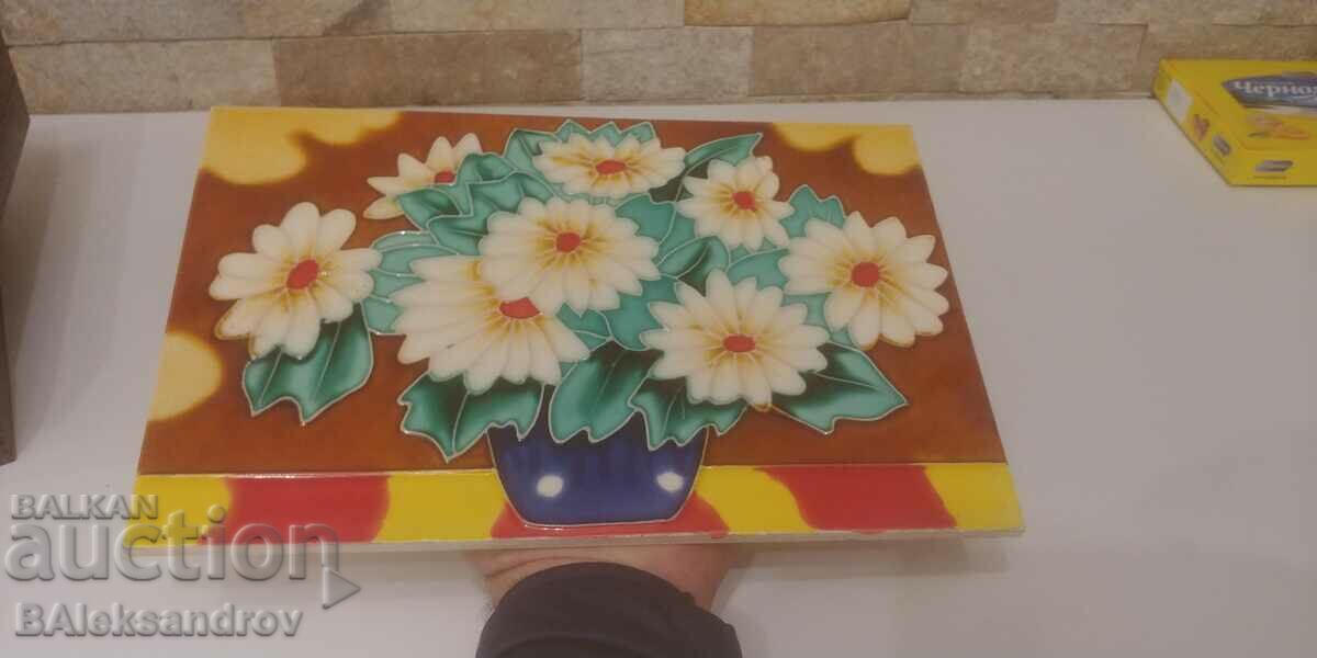 Panel painting, ceramics, glaze - 5 Panel painting, ceramics, glaze - 5