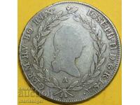 Австрия 20 кройцера 1785 А - Вена Йосиф II 29 мм сребро