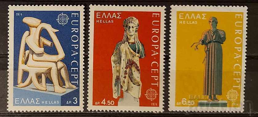Grecia 1974 Europa CEPT Art/Sculptures MNH