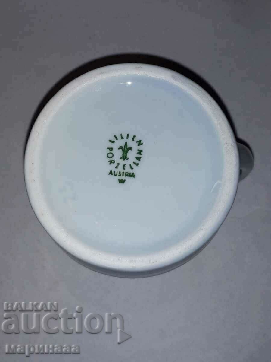 МАСИВНА КАНИЧКА. ПОРЦЕЛАН, ПОЗЛАТА. АВСТРИЯ - 5 МАСИВНА КАНИЧКА. ПОРЦЕЛАН, ПОЗЛАТА. АВСТРИЯ - 5