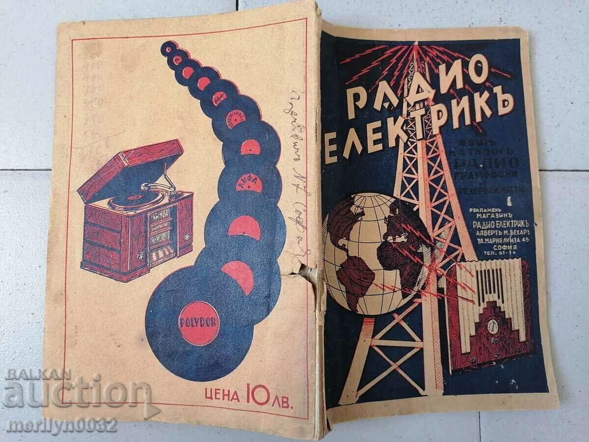 Catalog of radio and turntable parts Radio Electric Catalog of radio and turntable parts Radio Electric