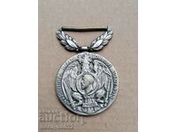 Медал 1913год Кралство Ромъния Карол Между Съюзническа война