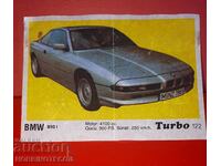 PICTURE TURBO TURBO N 122 BMW 850 I