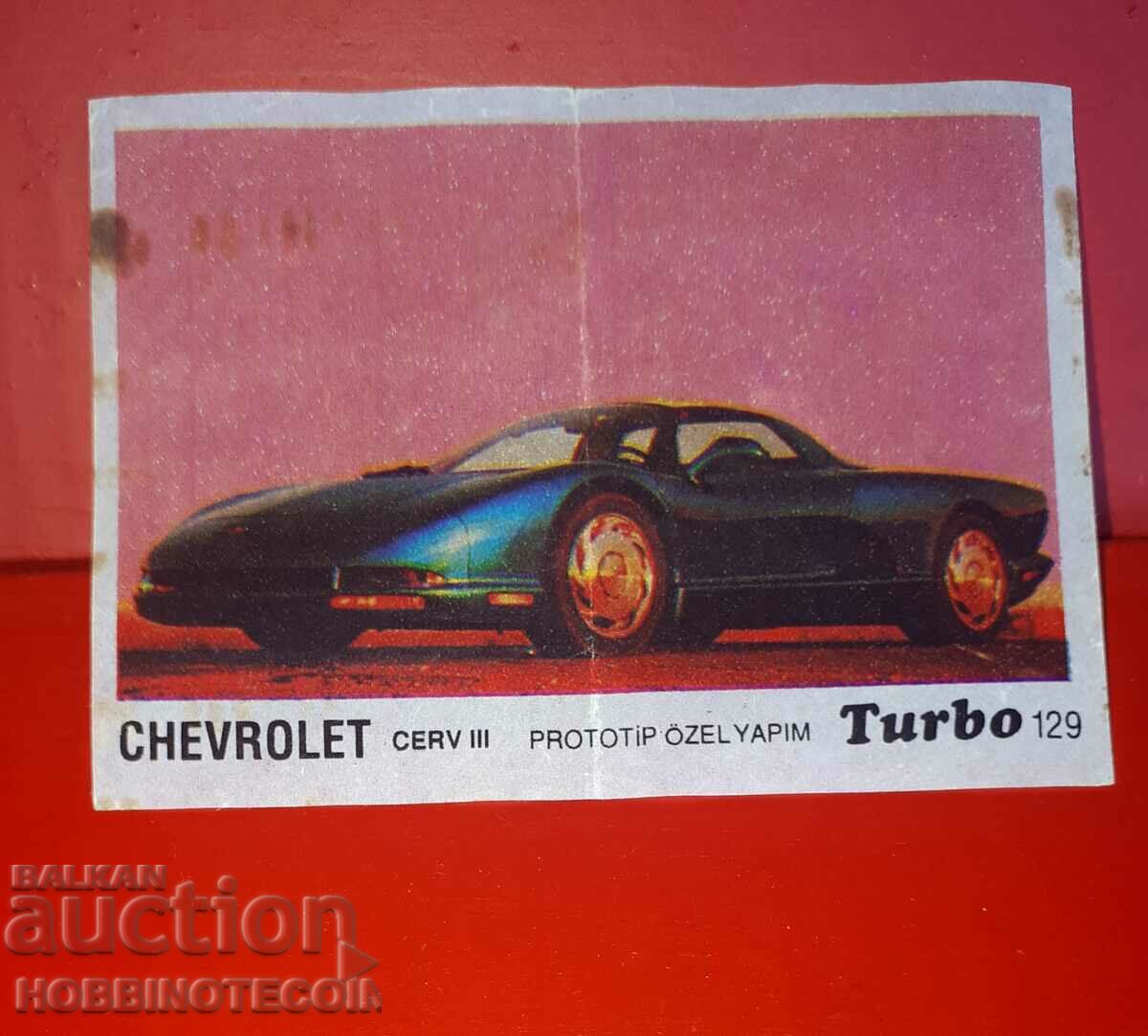 PICTURE TURBO TURBO N 129 CHEVROLET CERV III