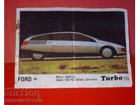 PICTURE TURBO TURBO N 135 FORD V6