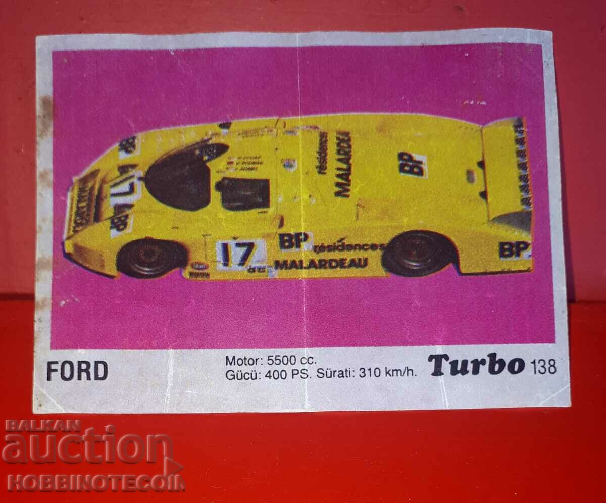 PICTURE TURBO TURBO N 138 FORD